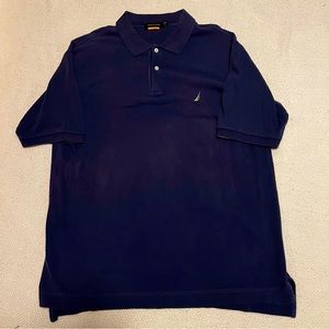 Vintage 2000s Navy Blue Nautica Polo